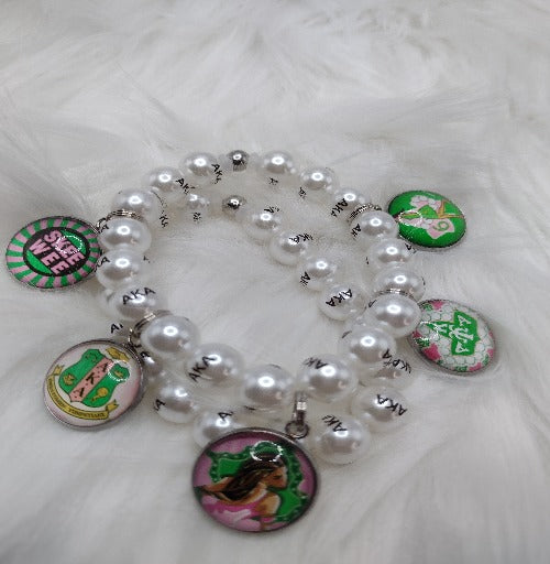 AKA Small Charm Stretch Bracelet