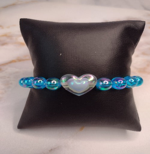 Kids HEART Stretch Bracelet