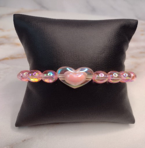 Kids HEART Stretch Bracelet