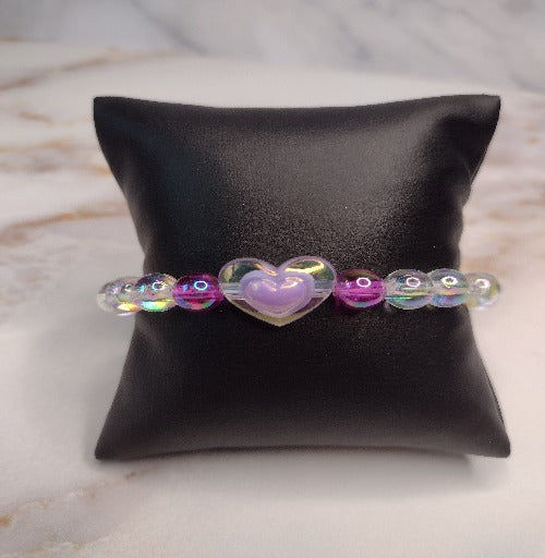 Kids HEART Stretch Bracelet